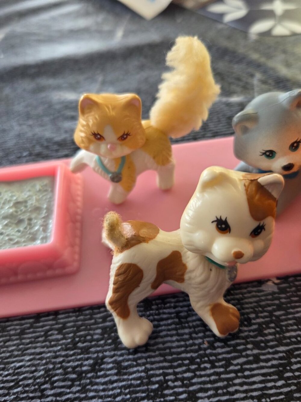 Vtg vintage My littlest petshop from Kenner set